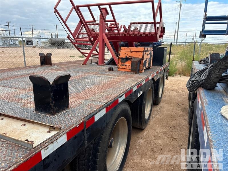 Atoka Trailer 49 ft Coil Tubing Reel Trailer Processing Equipment