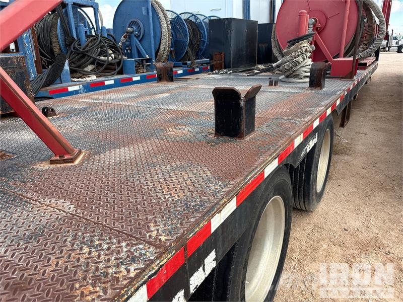 Atoka Trailer 49 ft Coil Tubing Reel Trailer Processing Equipment
