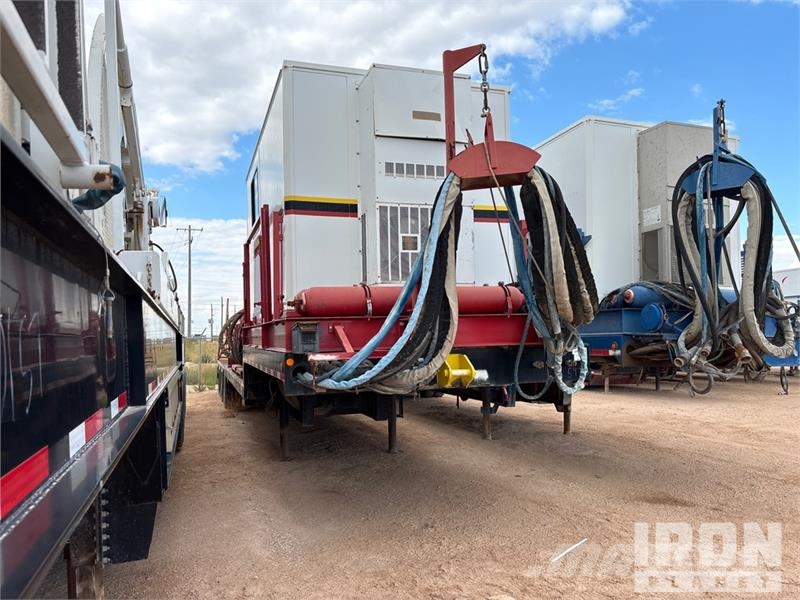 Atoka Trailer 49 ft Coil Tubing Reel Trailer Processing Equipment