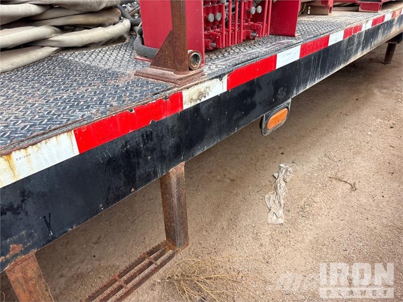 Atoka Trailer 49 ft Coil Tubing Reel Trailer Processing Equipment