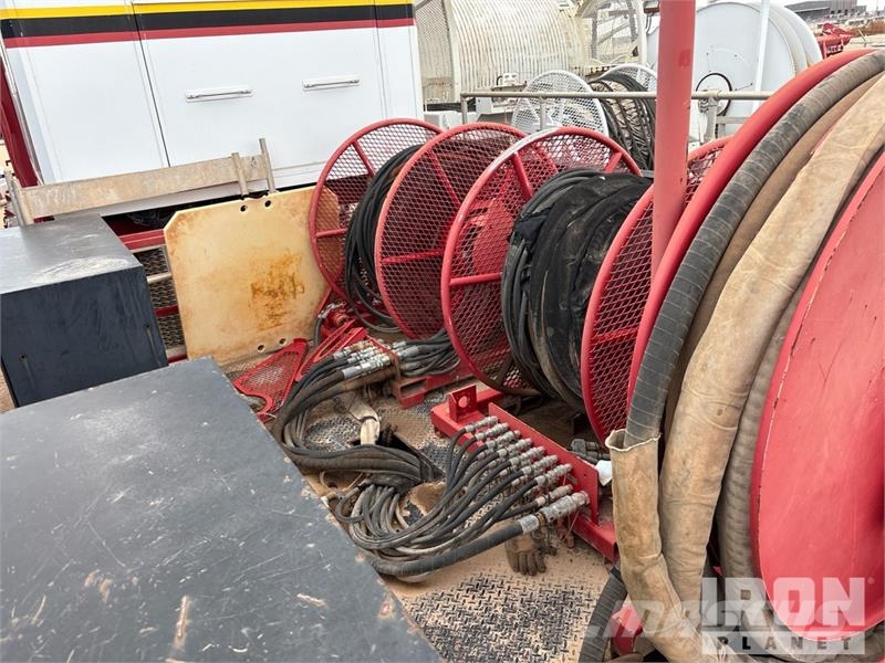 Atoka Trailer 49 ft Coil Tubing Reel Trailer Processing Equipment