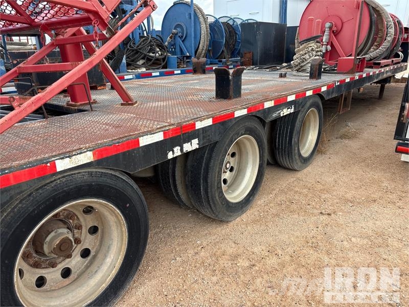 Atoka Trailer 49 ft Coil Tubing Reel Trailer Processing Equipment