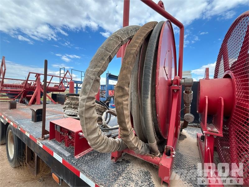 Atoka Trailer 49 ft Coil Tubing Reel Trailer Processing Equipment
