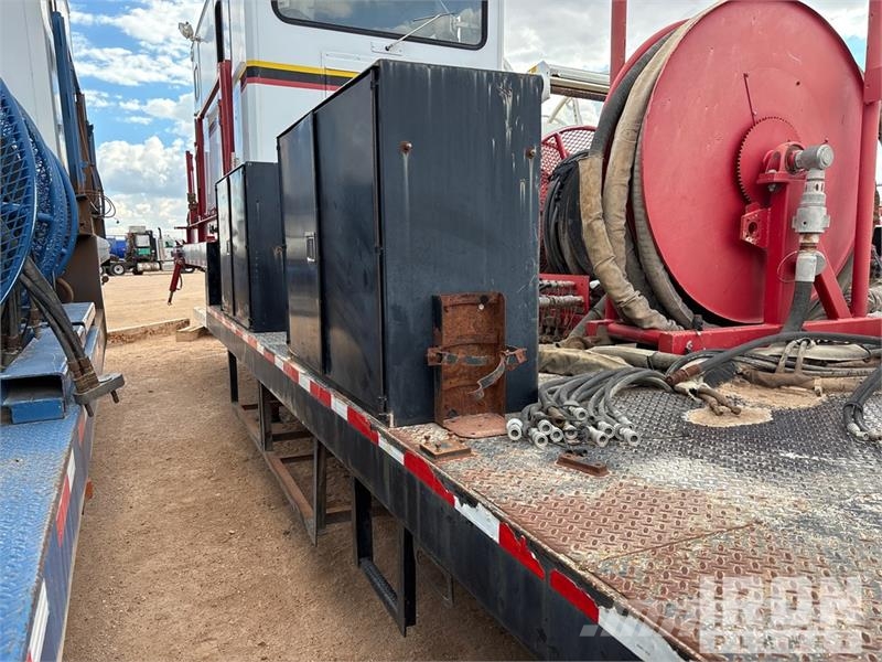 Atoka Trailer 49 ft Coil Tubing Reel Trailer Processing Equipment