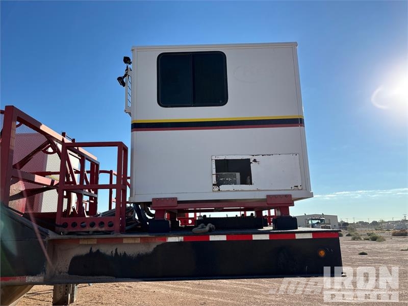 Atoka Trailer 51 ft Coil Tubing Reel Trailer Processing Equipment