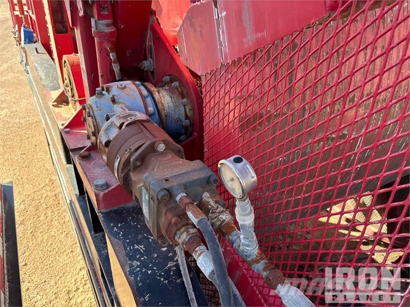 Atoka Trailer 51 ft Coil Tubing Reel Trailer Processing Equipment