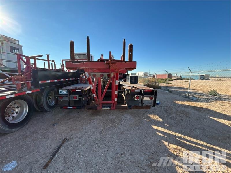 Atoka Trailer 51 ft Coil Tubing Reel Trailer Processing Equipment