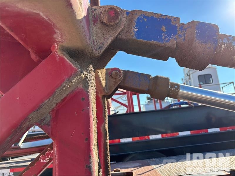 Atoka Trailer 51 ft Coil Tubing Reel Trailer Processing Equipment