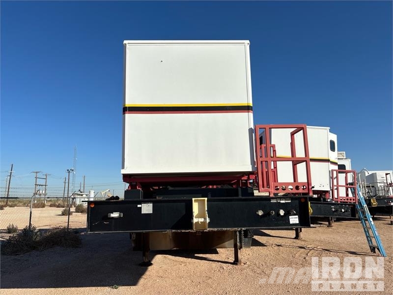 Atoka Trailer 51 ft Coil Tubing Reel Trailer Processing Equipment