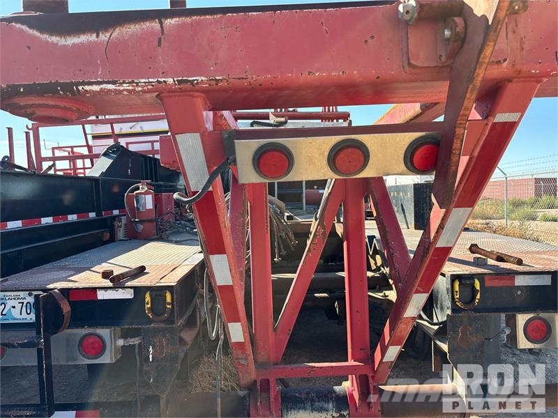 Atoka Trailer 51 ft Coil Tubing Reel Trailer Processing Equipment