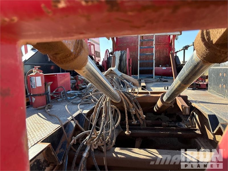 Atoka Trailer 51 ft Coil Tubing Reel Trailer Processing Equipment