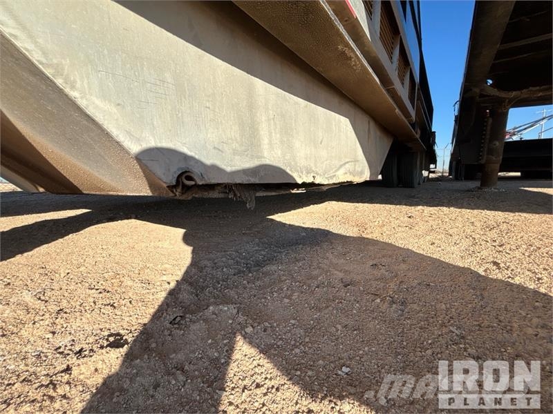 Atoka Trailer 51 ft Coil Tubing Reel Trailer Processing Equipment