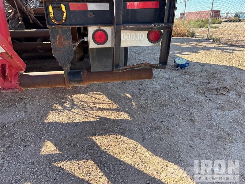 Atoka Trailer 51 ft Coil Tubing Reel Trailer Processing Equipment