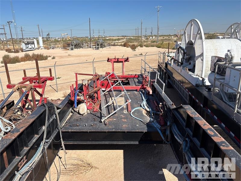 Atoka Trailer 53 ft Coil Tubing Reel Trailer 加工機械