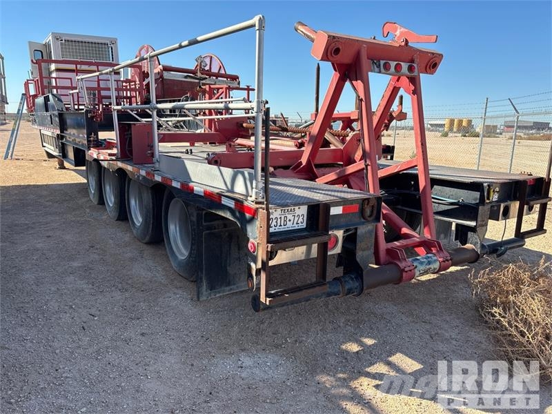 Atoka Trailer 53 ft Coil Tubing Reel Trailer 加工機械