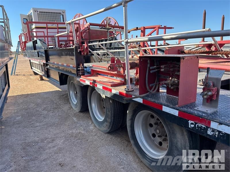 Atoka Trailer 53 ft Coil Tubing Reel Trailer 加工機械
