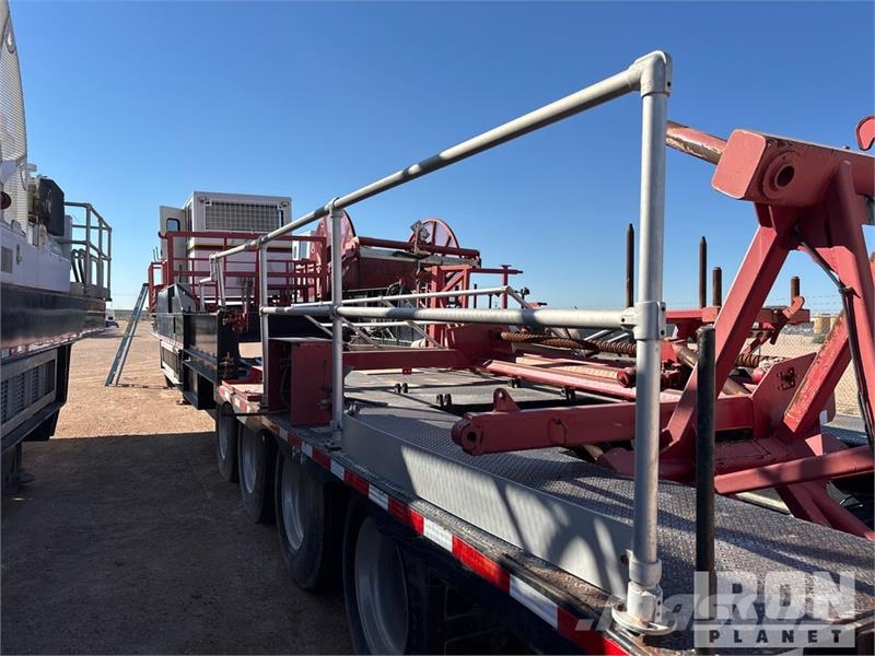 Atoka Trailer 53 ft Coil Tubing Reel Trailer 加工機械