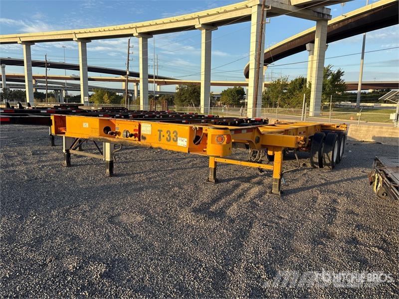  Atro 20 ft T/A Extendable Container Trailer Прицепы-Контейнеровозы