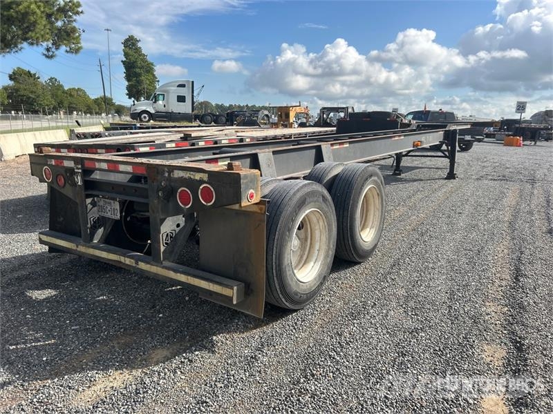 Atro 40 ft T/A Container Trailer Konténer keret / Konténeremelő pótkocsik