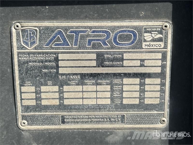 Atro 40 ft T/A Container Trailer Konténer keret / Konténeremelő pótkocsik