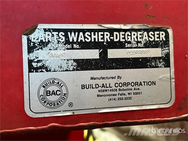  BAC SXL 48 Parts Washer معدات البناء - غير ذلك
