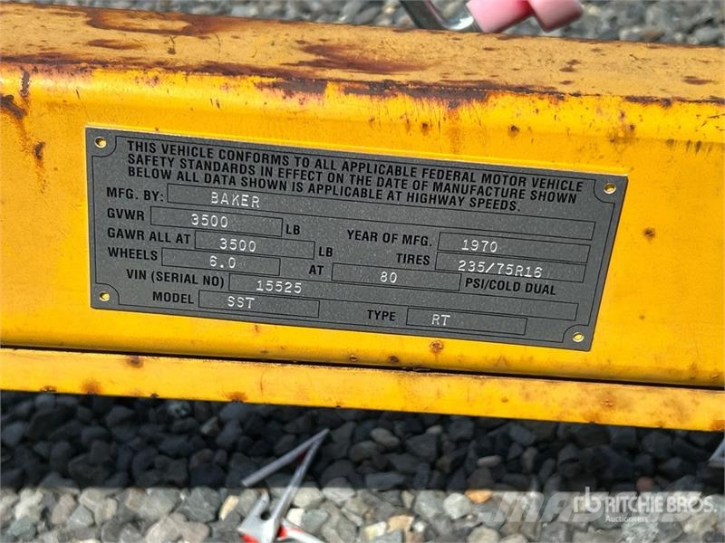 Baker CABLE S/A (1) Reel Trailer Outros Reboques