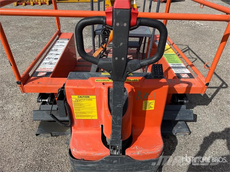 Ballymore PLD 1500 lb Electric Platform Pallet Jack Montacargas manual para paletas