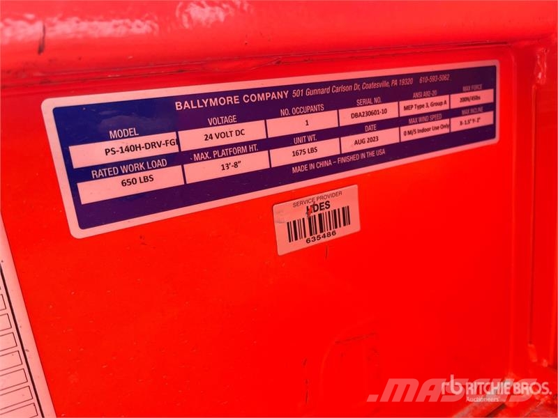 Ballymore Scissor Lift Scissor lifts