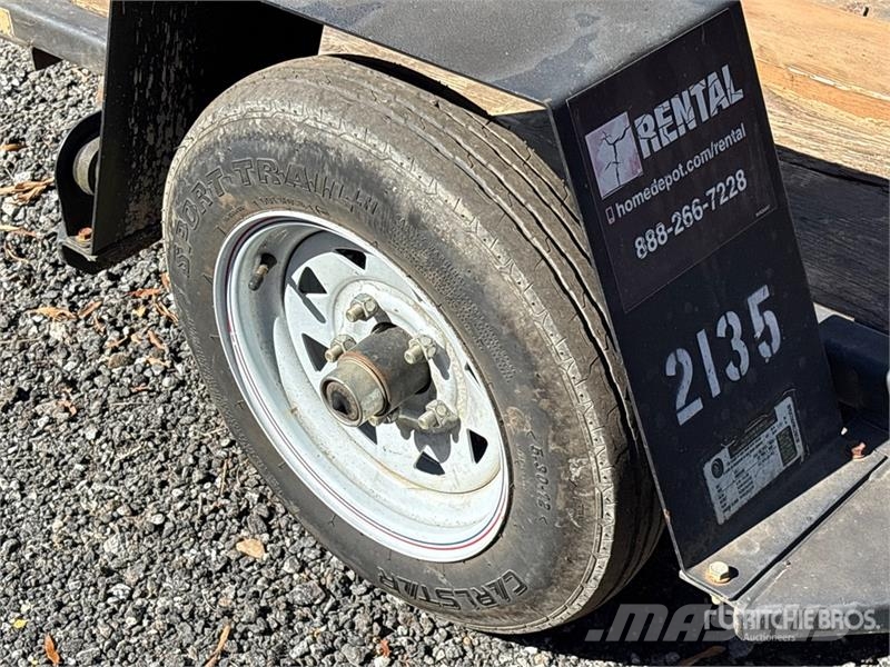 Barreto 6 ft S/A Trencher Trailer لوادر منخفضة