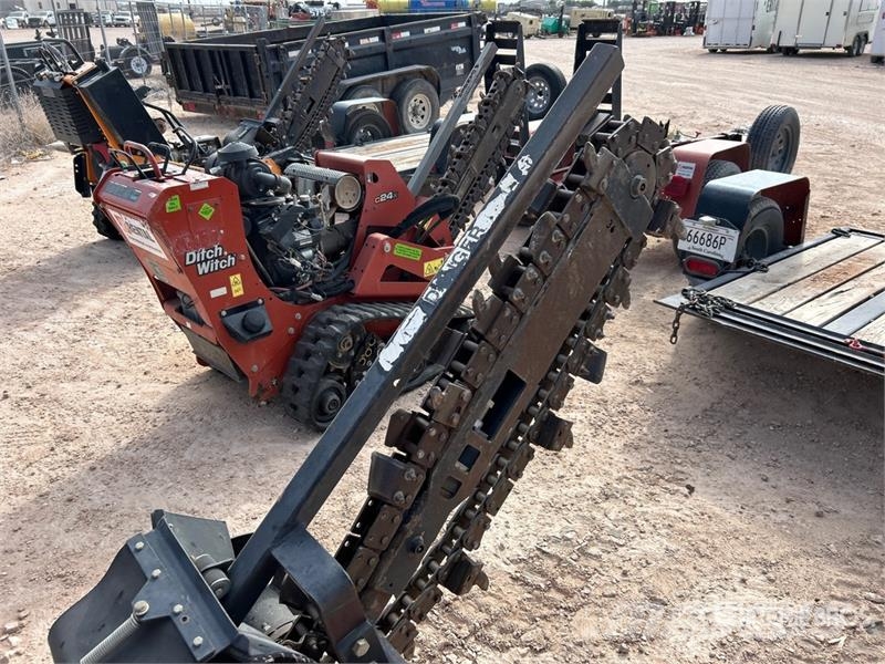 Barreto E2036RTKH-6MS Walk Behind Trencher w/2020 Barreto  Tranšėjų ekskavatoriai