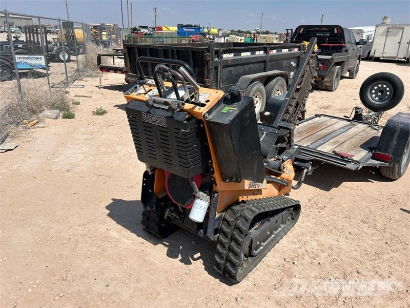 Barreto E2036RTKH-6MS Walk Behind Trencher w/ Barreto Trai Tranšėjų ekskavatoriai