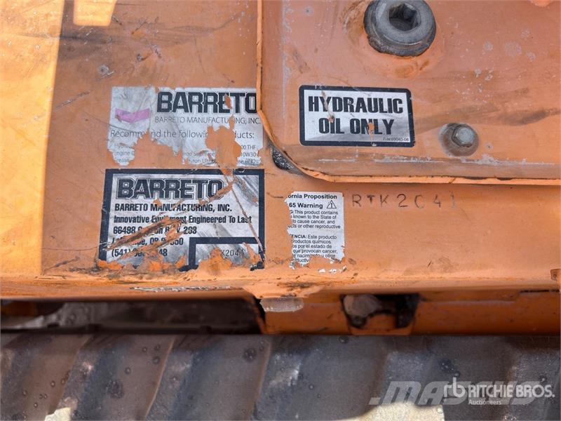 Barreto E2036RTKH-6MS Walk Behind Trencher w/ Barreto Trai Tranšėjų ekskavatoriai