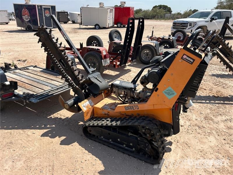 Barreto E2036RTKH-6MS Walk Behind Trencher w/ Barreto Trai Tranšėjų ekskavatoriai