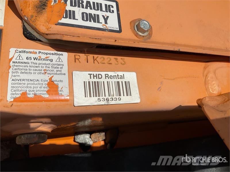 Barreto E2348RTKH-6MS Walk Behind Trencher Rovokopači freze za kanale Trenčeri
