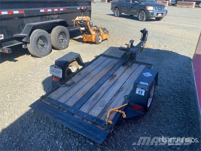Barreto E4X6TB 6.5 ft S/A Tilt Deck Trailer Nizki nakladalci