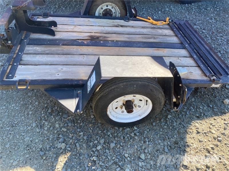 Barreto E4X6TB 6.5 ft S/A Tilt Deck Trailer Nizki nakladalci