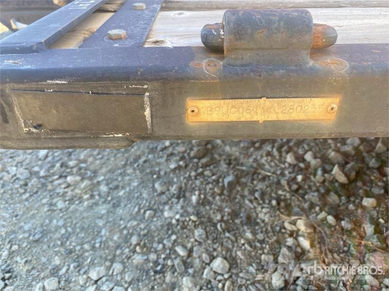 Barreto E4X6TB 6.5 ft S/A Tilt Deck Trailer Nizki nakladalci
