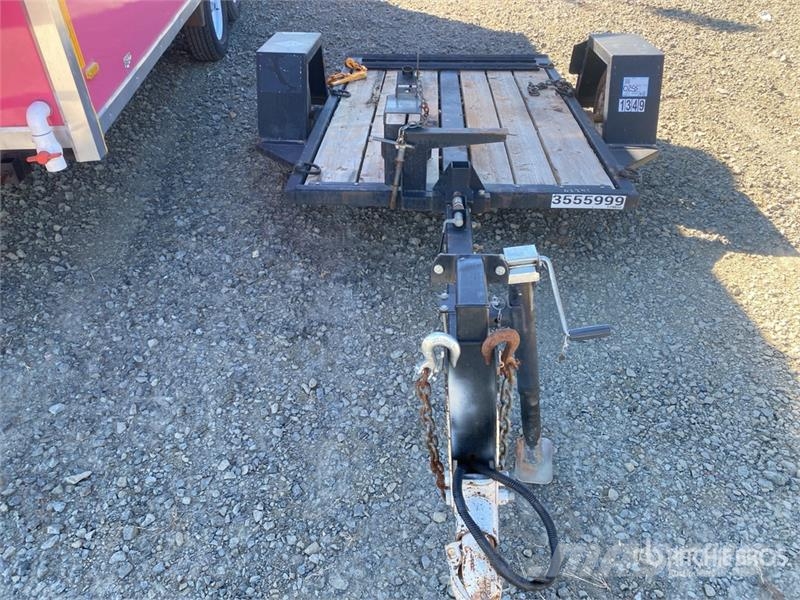 Barreto E4X6TB 6.5 ft S/A Tilt Deck Trailer Nizki nakladalci