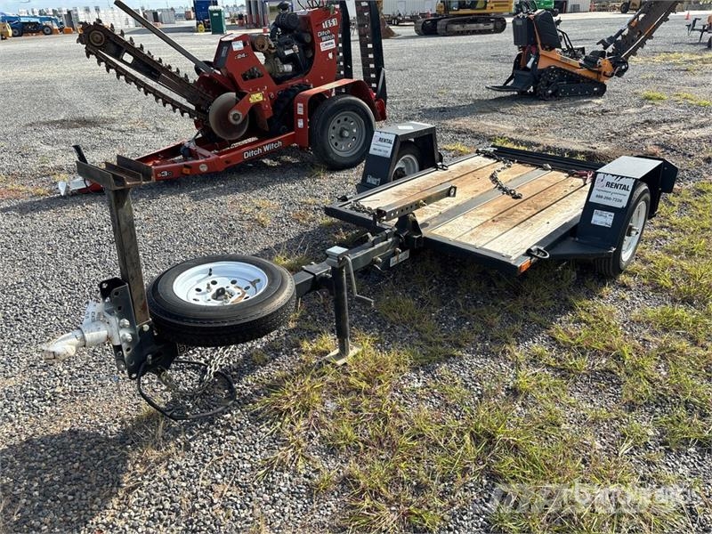 Barreto E4X6TBT 1671 lb 6.7 ft S/A Tilt Deck Trailer Mélybölcsős