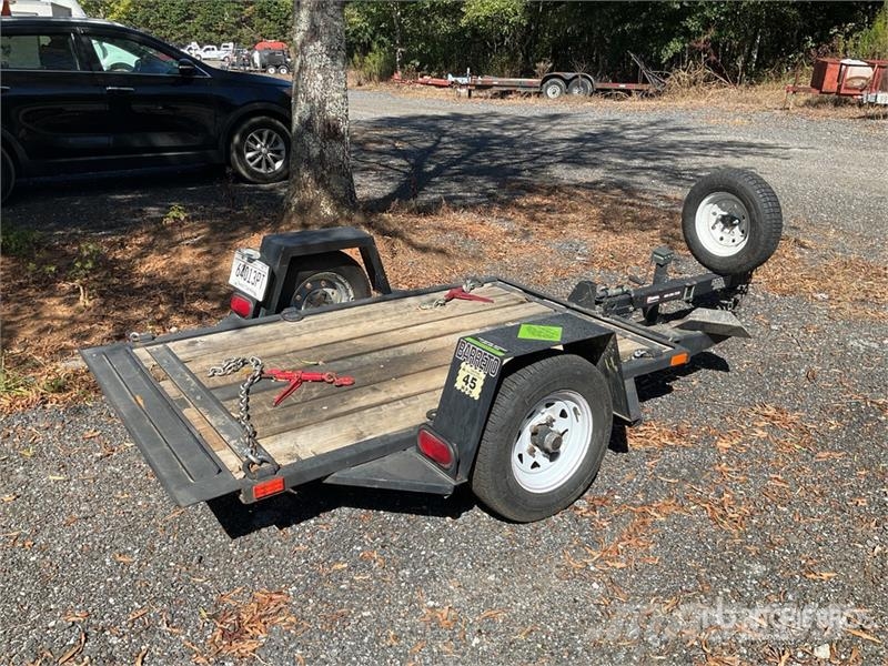 Barreto E4X6TBT 6 ft S/A Stump Grinder Trailer Zemie treileri