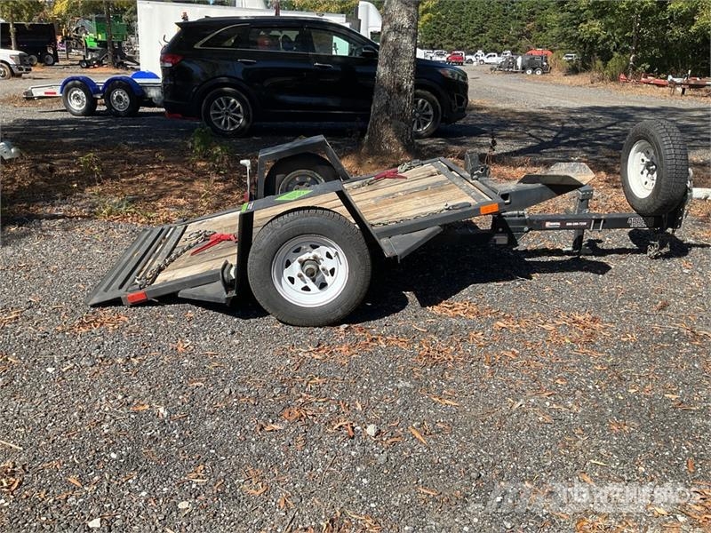 Barreto E4X6TBT 6 ft S/A Stump Grinder Trailer Zemie treileri