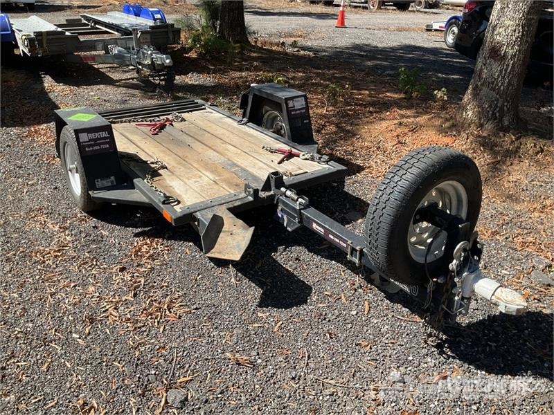 Barreto E4X6TBT 6 ft S/A Stump Grinder Trailer Zemie treileri