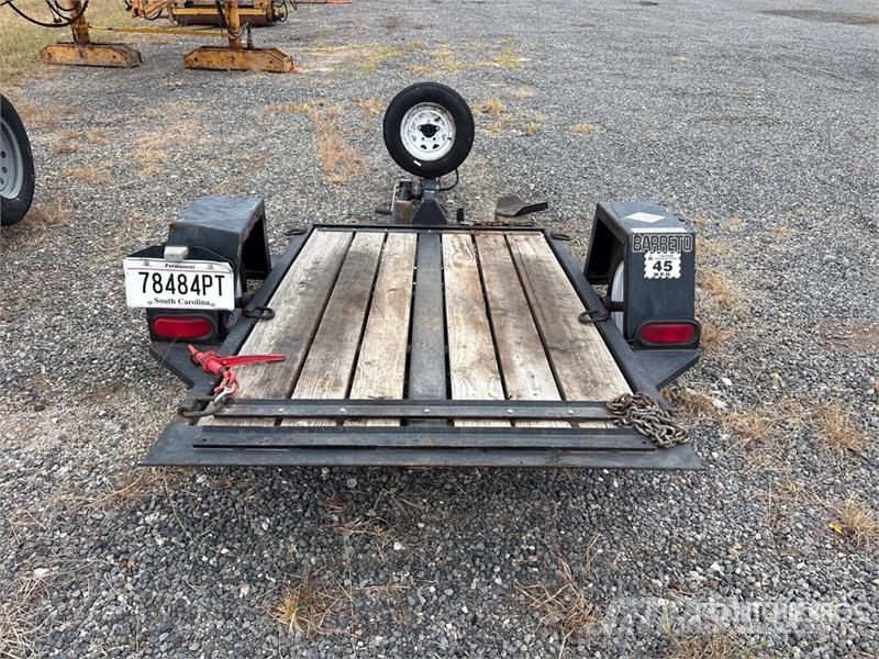 Barreto E4X6TBT 6 ft S/A Tilt Deck Stump Grinder Trailer Zemie treileri