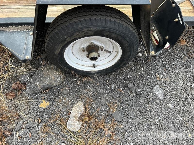 Barreto E4X6TBT 6 ft S/A Trencher Trailer ローローダー