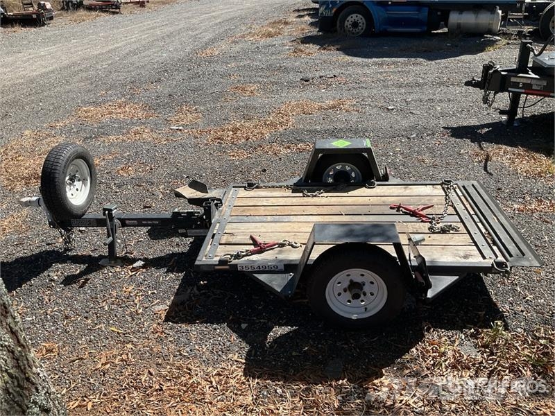 Barreto E4X6TBT 6 ft S/A Stump Grinder Trailer Zemie treileri
