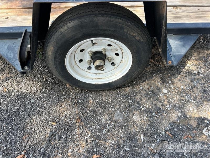 Barreto E4X6TBT 6 ft S/A Trencher Trailer Caricatore basso
