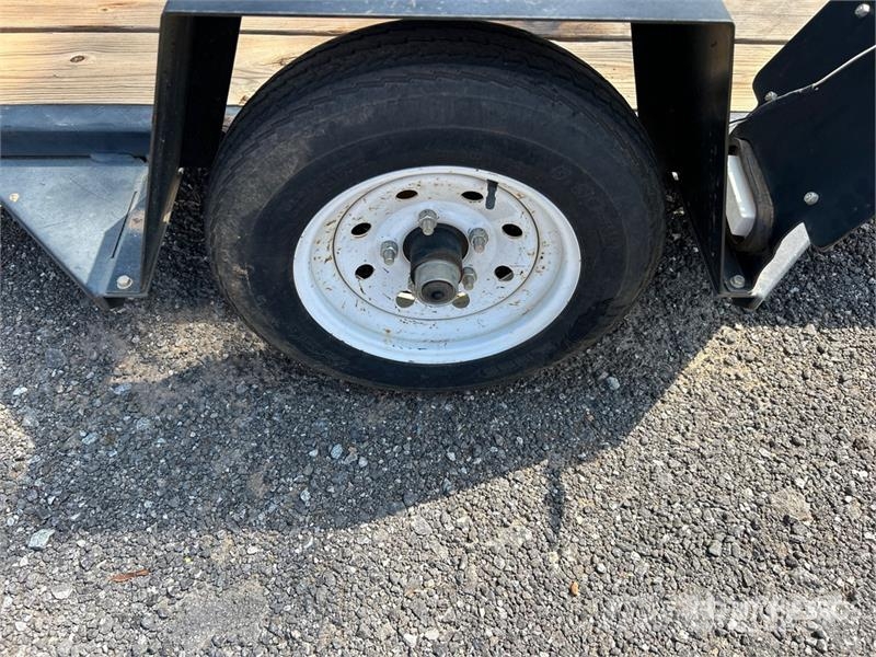 Barreto E4X6TBT 6 ft S/A Trencher Trailer Caricatore basso