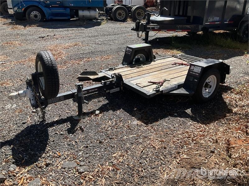 Barreto E4X6TBT 6 ft S/A Stump Grinder Trailer Zemie treileri