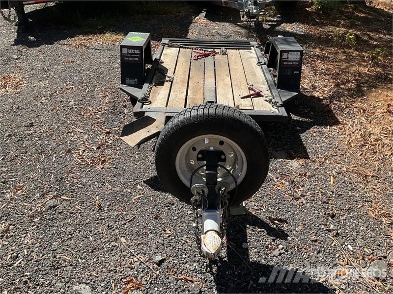 Barreto E4X6TBT 6 ft S/A Stump Grinder Trailer Zemie treileri