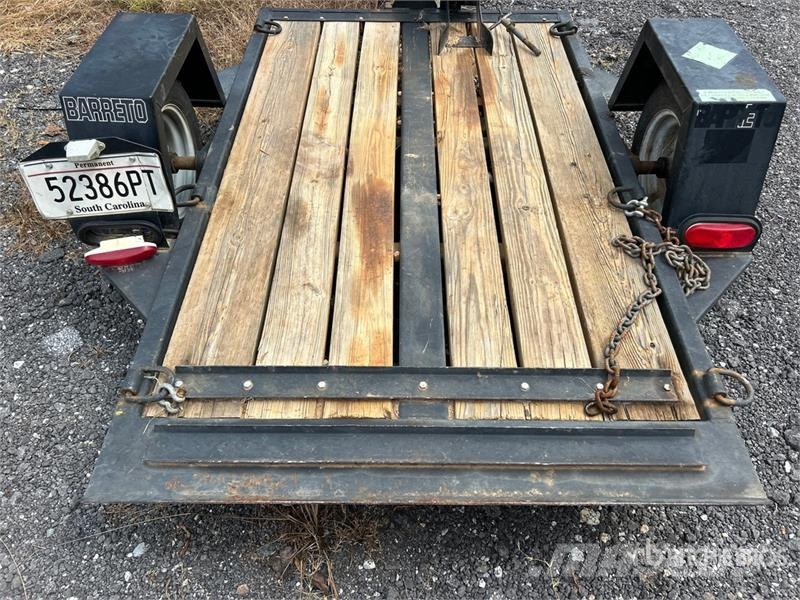 Barreto E4X6TBT 6 ft S/A Trencher Trailer ローローダー